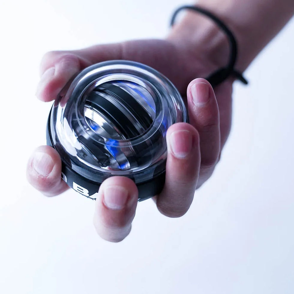 Miniatura: LED Gyroscopic Powerball Autostart Range Gyro Power Wrist Ball Arm Hand Muscle