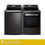 Thumbnail: LG 5.5 cu. ft. Top Load Washer with Allergiene Cycle and 7.3 cu. ft. ELECTRIC D