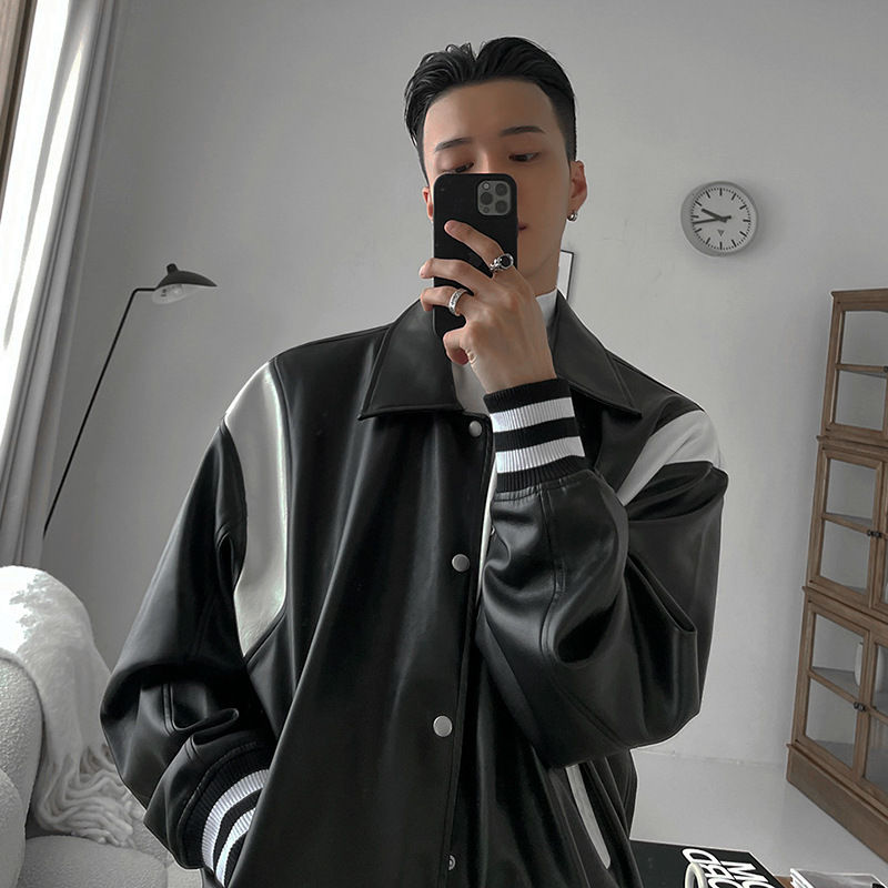 Thumbnail: Han Fan GD G-Dragon Plankton Shuai Jacket Men's Spring Clothes Baseball Clothes