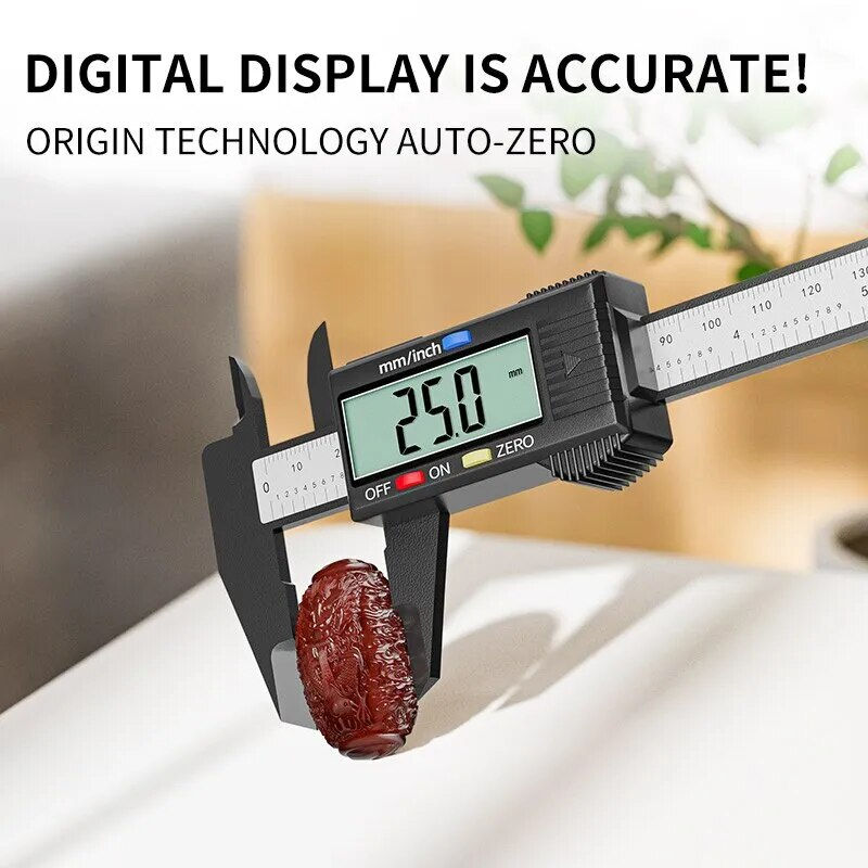 150mm 0.1mm Digital Caliper 6 Inch Electronic Vernier Caliper Measuring Tool Ca