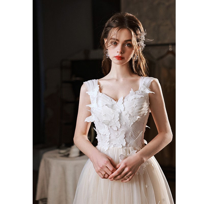 Thumbnail: Wedding Banquet Host Evening Dress