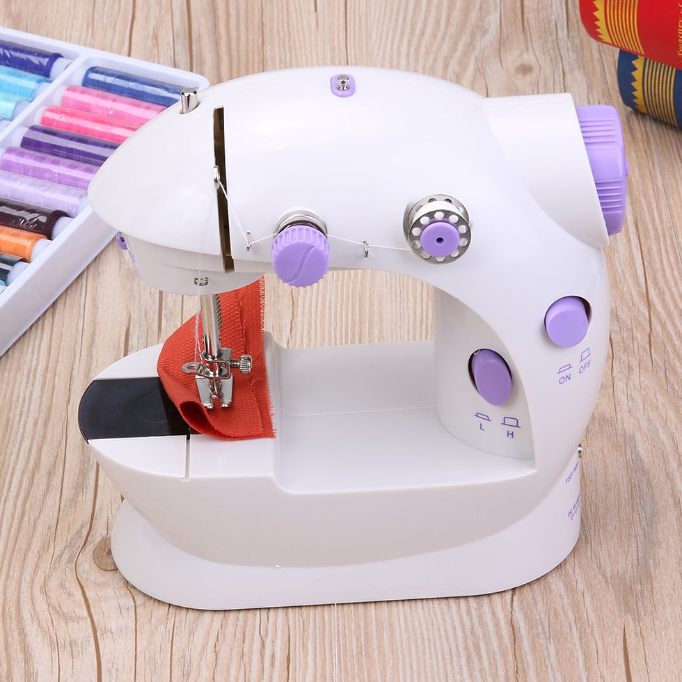 Miniature : Sewing Machine Home Electric Multifunctional Mini Foot Mini Thick Cutting Machi