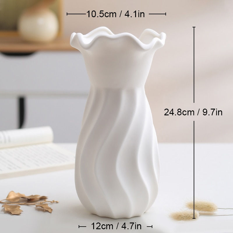 サムネイル： Ceramic Vase Decorative Vase Modern Bohemian Vase Nordic Home Decoration Center