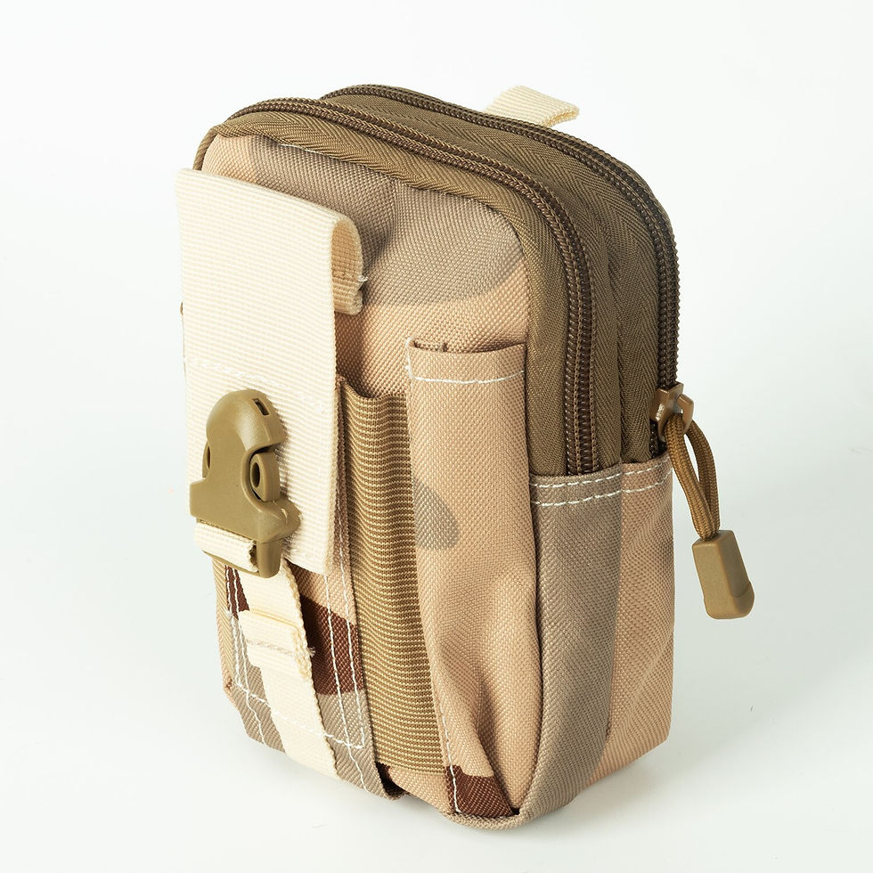 Miniaturbild: Men Tactical Molle Pouch Belt Waist Pack Bag Small Pocket Military Waist Pack R