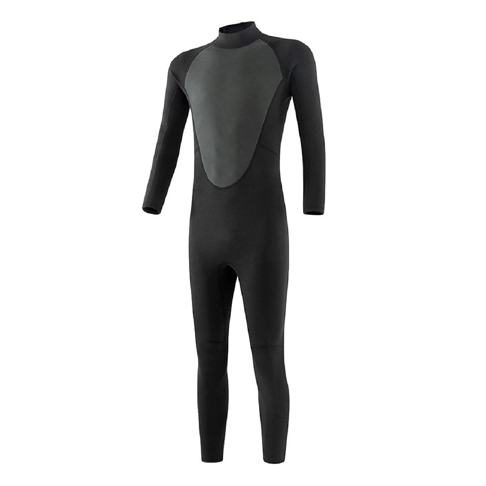 Μικρογραφία: Neoprene Wetsuit Men Women Front Zipper Diving Suit for Snorkeling Scuba Diving
