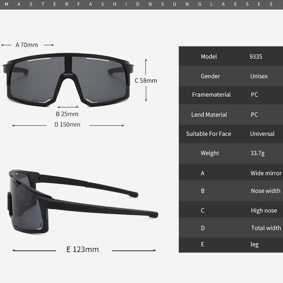 Thumbnail: Polarized Cycling Sunglasses UV Protection Windproof Glasses For Men Women Pola