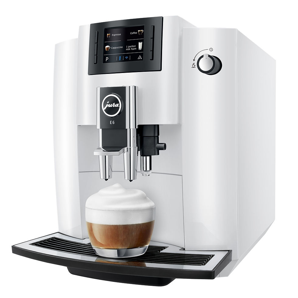 Thumbnail: JURA E6 Automatic Coffee Machine, Piano White