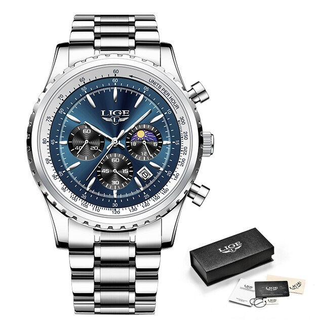 Thumbnail: 2023 Top Brand Luxury New Men Watch Quartz Man Watches Waterproof Luminous Watc