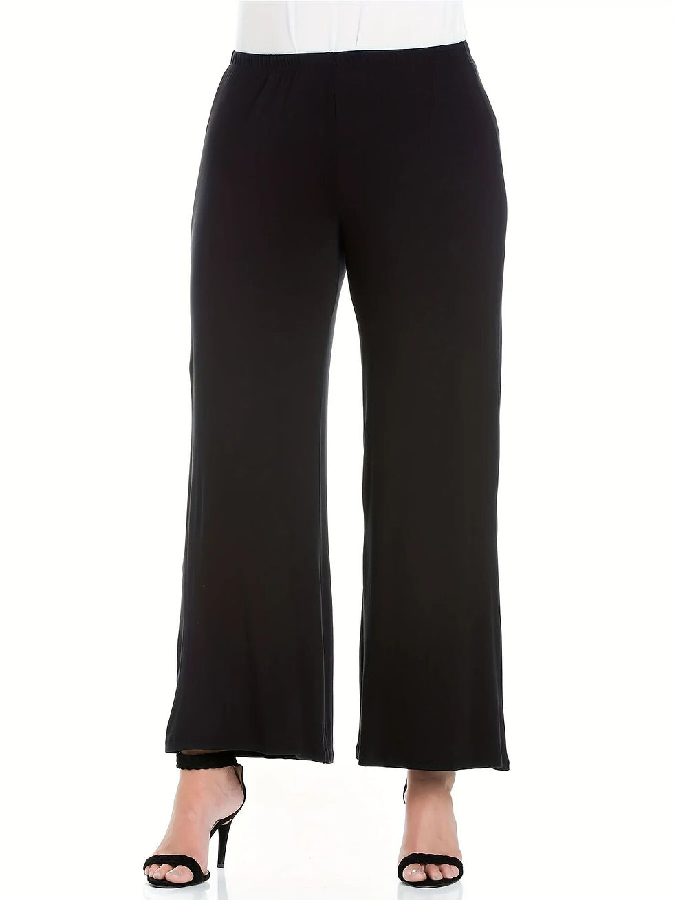 Thumbnail: New women's plus size British style high street fashion high elastic fabric loo