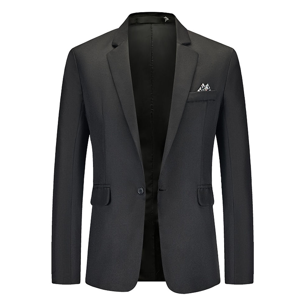Miniatura: Autumn New Solid Lightweight Smart Casual Blazer For Male Business Casual Gentl