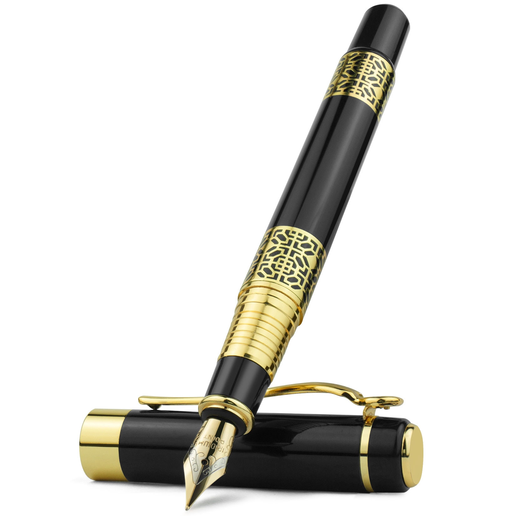 STONEGO Classic Design Rosewood Color Brand Metal Ink Fountain Pen Office Execu