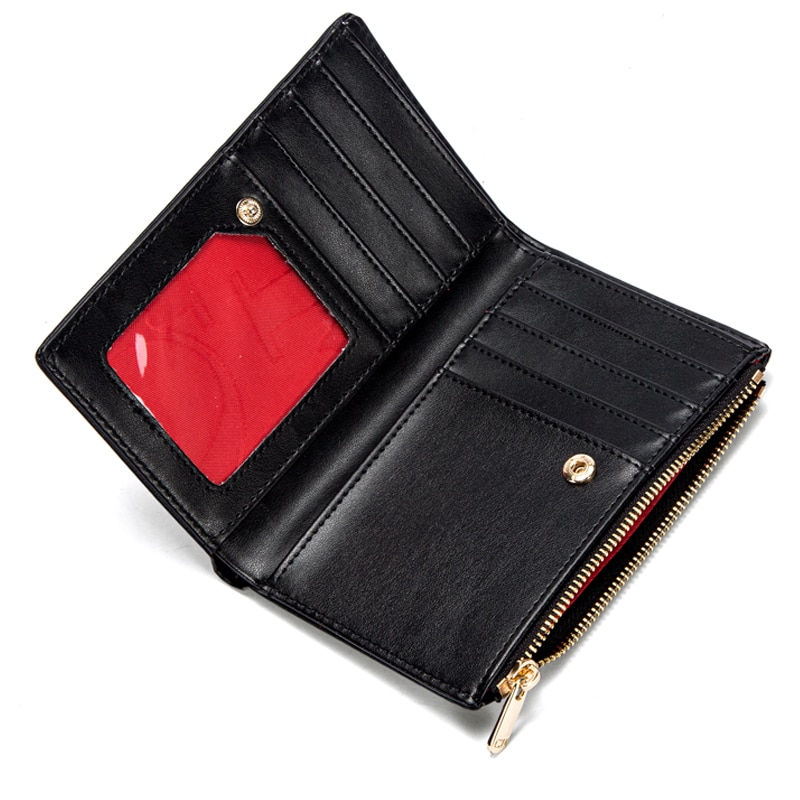 Thumbnail: CHCH Short Wallet Women's Small Wallet Simple Square Trifold Wallet Women's Coi