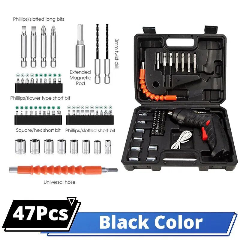 3.6v Power Tools Set Household Maintenance Repair 1800mAh Lithium Battery Mini