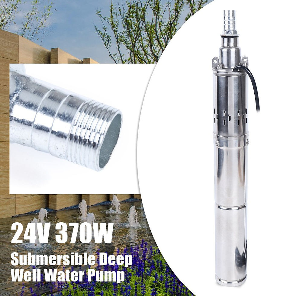 Thumbnail: 12V 24V 48V Solar Water Pump Deep Well Pump Submersible Pump Farm