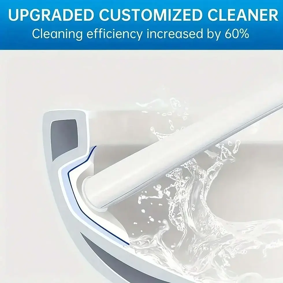 الصورة المصغرة: 2/10/20pcs Upgraded Toilet Brush Wand Disposable Toilet Cleaning Wand Head Comp