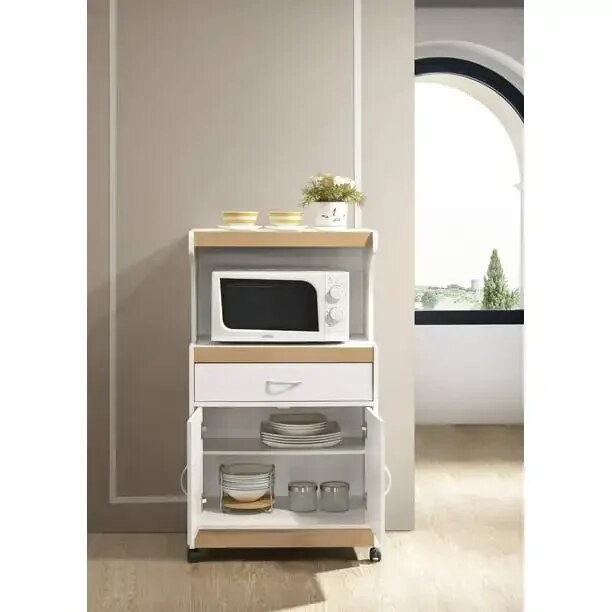 Thumbnail: Kitchen Cart, Beech muebles de cocina para ahorrar espacio  kitchen trolley  al