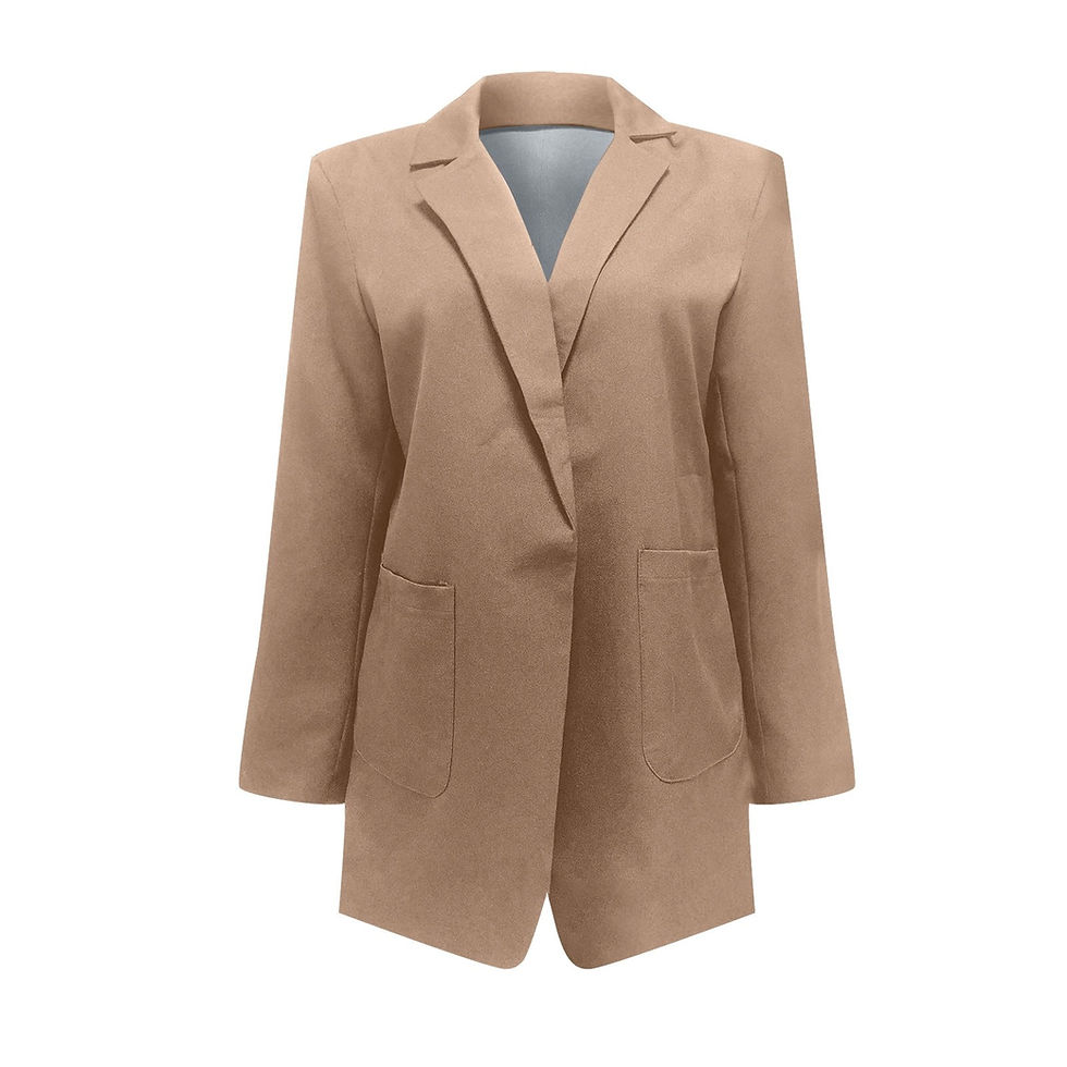 Thumbnail: 2022 Spring Autumn Blazers Coats Women Clothing Suit Long Sleeve Jacket Casual