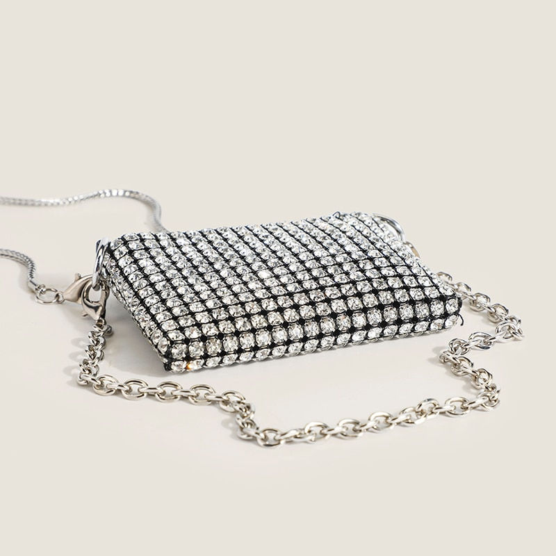 Thumbnail: JIOMAY Luxury Designer Handbags for Women 2022 Rhinestones Bags Ladies Purse fo