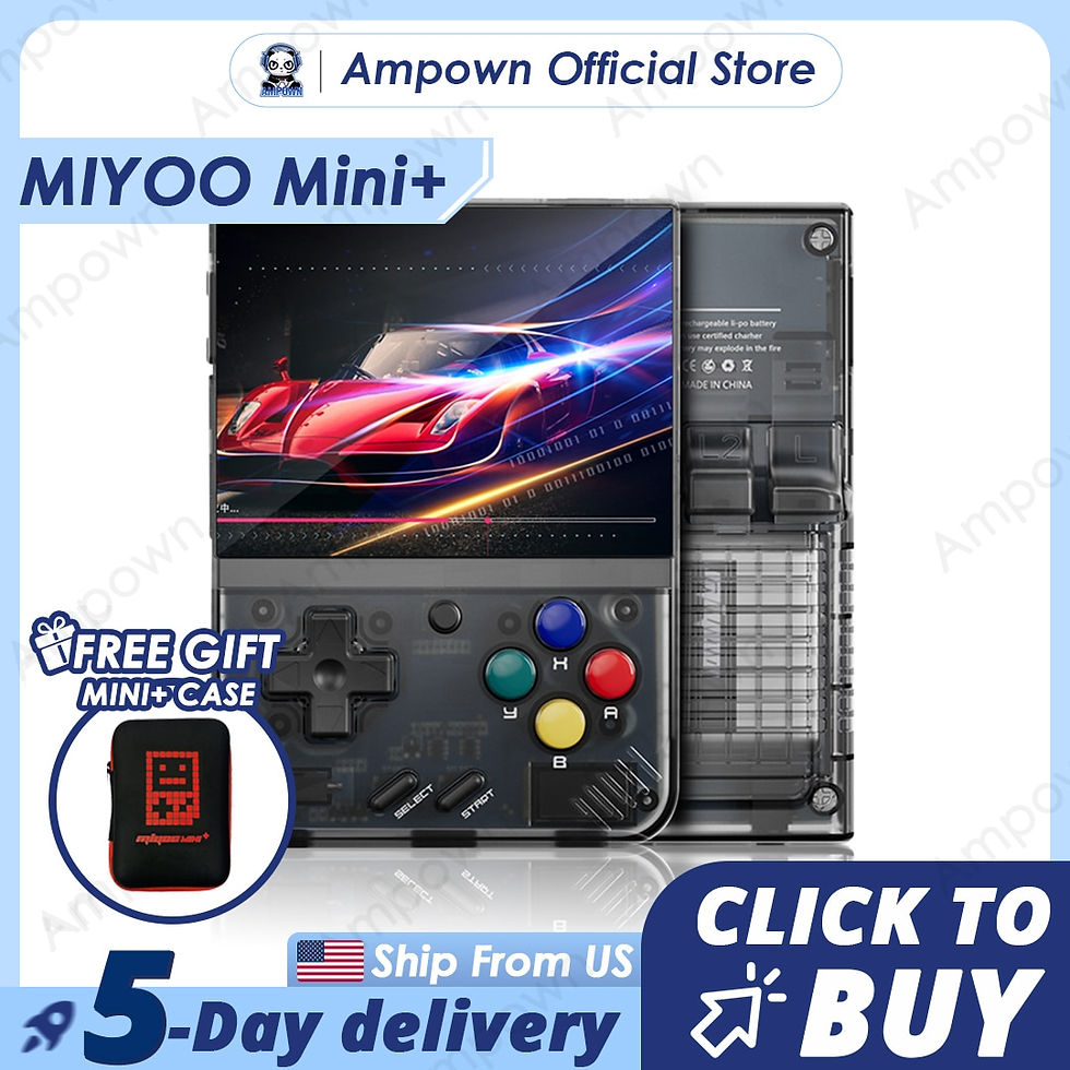 Hình thu nhỏ: MIYOO Mini Plus Portable Retro Handheld Game Console V2 Mini+ IPS Screen Classi