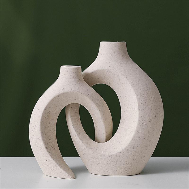 Miniatyrbilde: Nordic Ceramic Vase Ceramic Mini Vase Northern Europe Creative Idea Perfect Gif