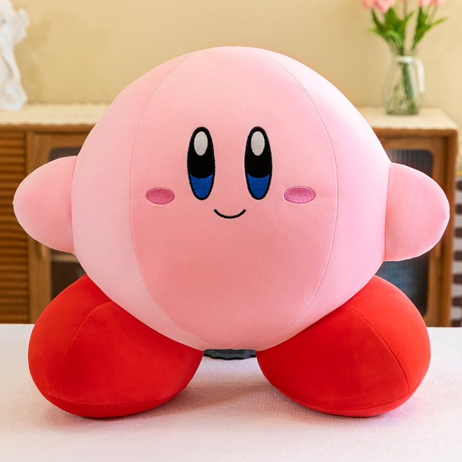 Miniatura: Anime Star Kirby Plush Toys Soft Stuffed Animal Doll Fluffy Pink Plush Doll Pil