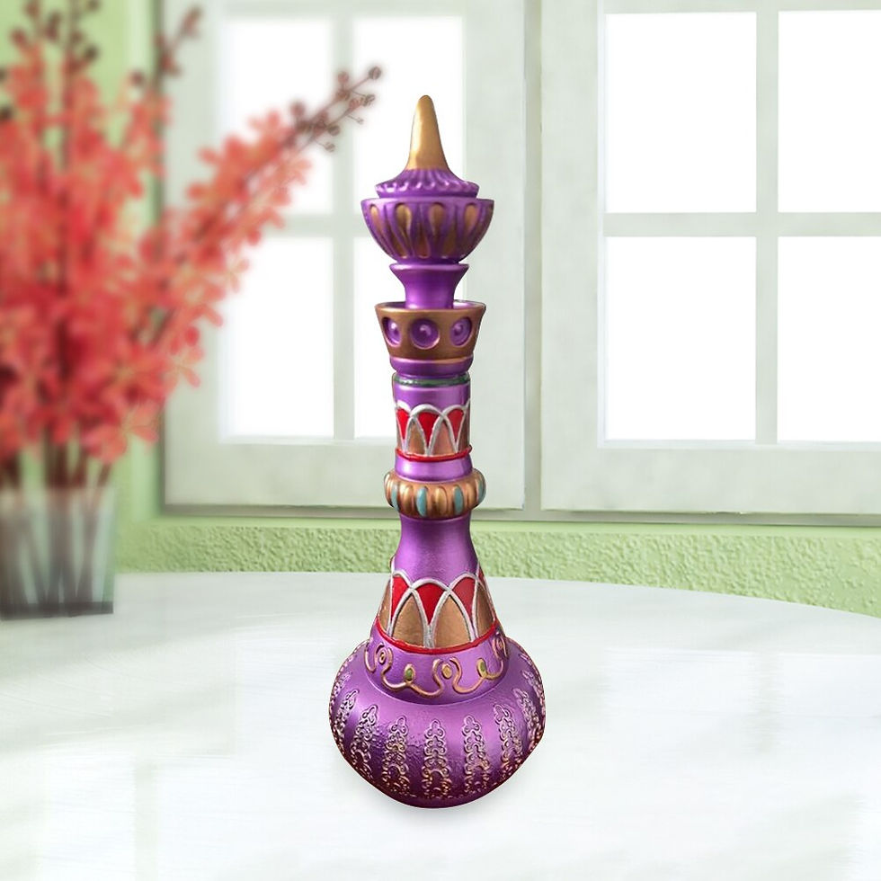 Thumbnail: Gourd Tower Statue Resin Ornament Sculptures Crafts Figurines Charm Farm