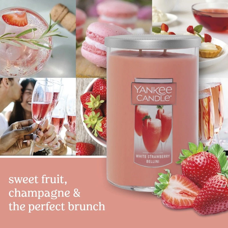 Thumbnail: Yankee Candle® White Strawberry Bellini Large 2-Wick Tumbler Candle
