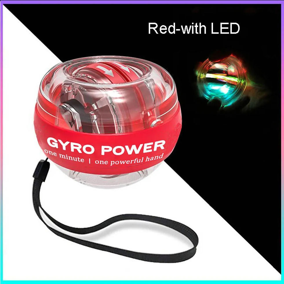 Thumbnail: LED Gyroscopic Powerball Autostart Range Gyro Power Wrist Ball Arm Hand Muscle