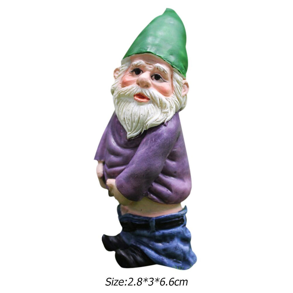 Miniatura: Flower Fairy Sculpture Garden Landscaping Yard Art Ornament Resin Turek Sitting
