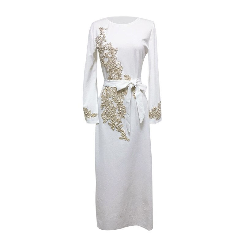 Female Ramadan Kaftan Dubai Abaya Turkey Muslim Women Hijab Dress Islam