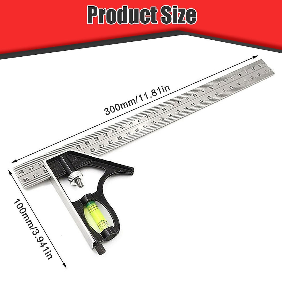 Thumbnail: DIY Precise Stainless Steel Aluminum Measuring Tools Adjustable Woodworking Too
