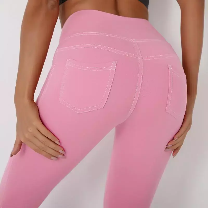 Miniaturebillede: NEW2023 CHRLEISURE High Waist Leggings Sweatpants Women Gorgeous Push Up