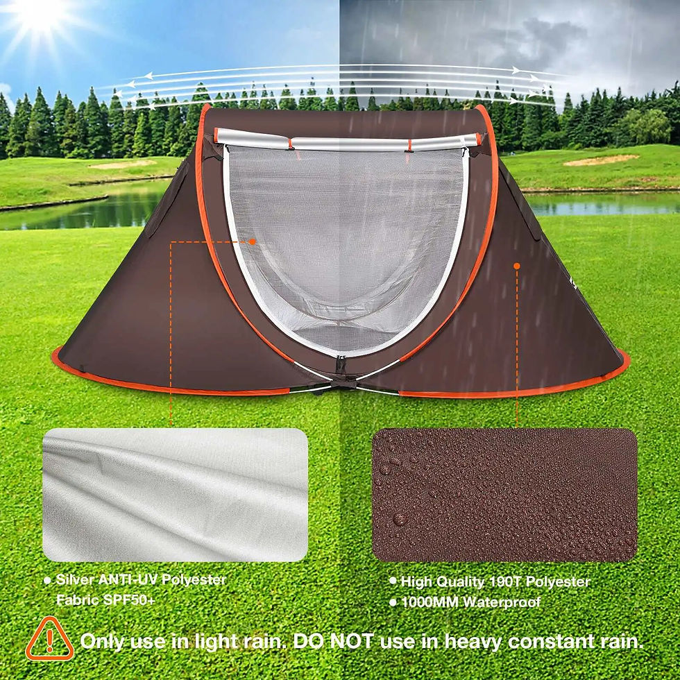 Miniatura: Automatic Camping Tent 2 Person Outdoor Family Instant Setup Tent 4 Season Wind
