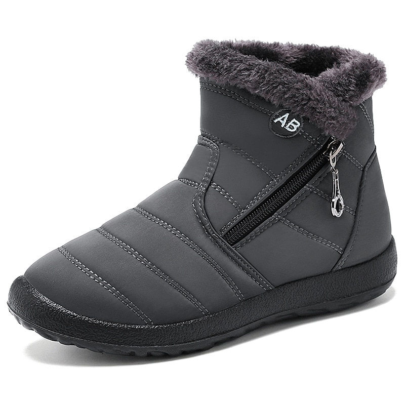 Miniaturebillede: Women Boots Watarproof Ankle Boots For Women Winter Shoes Keep Warm Snow Boots