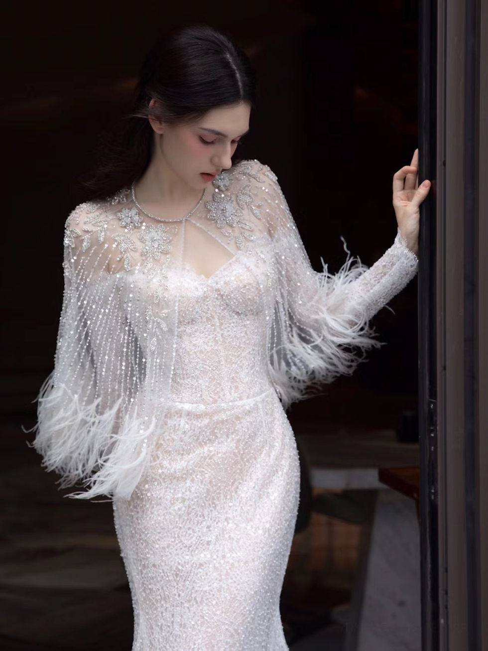 Thumbnail: Annual Meeting Mermaid Heavy Industry Feather Dress