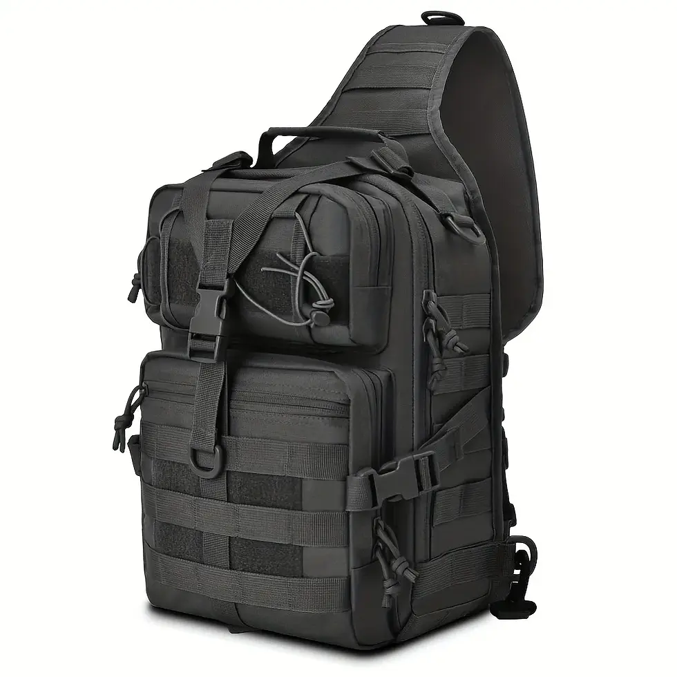 Thumbnail: Tactical Sling Backpack Versatile Chest Bag Waterproof EDC Rucksack Bag for Out