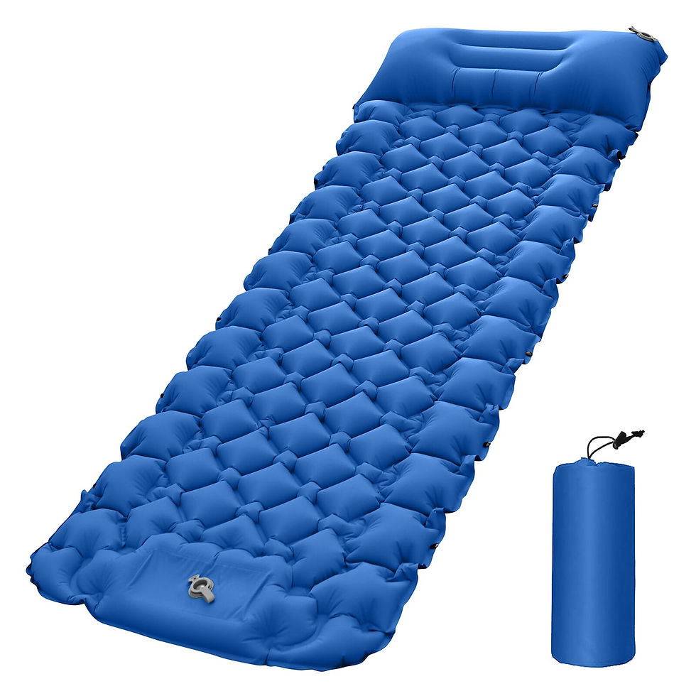 Miniatúra: 2 Person Camping Mat Lightweight Air Mattress Waterproof Outdoor Sleeping Gear