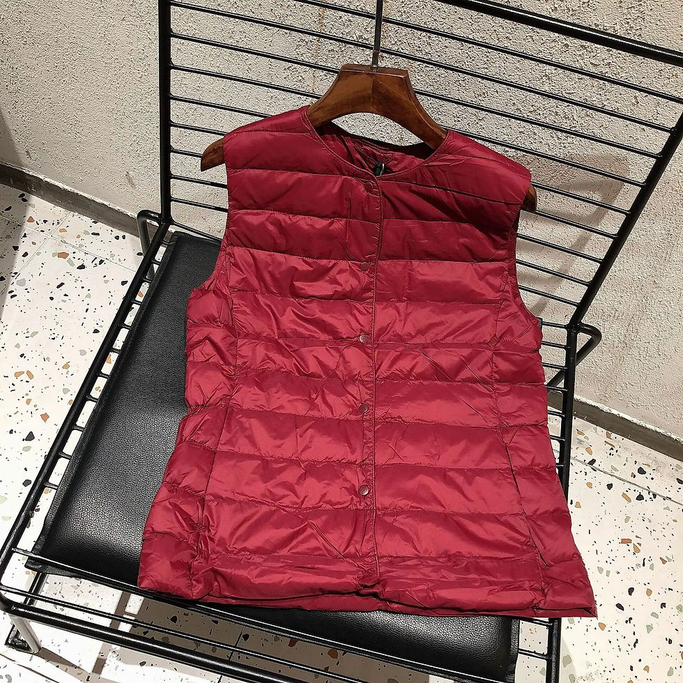 Thumbnail: 2023 New Women Sleeveless Puffer Jacket Spring Winter Female 90% White Duck Dow