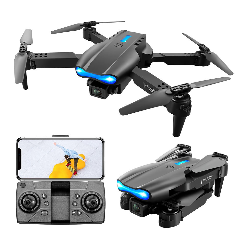 Thumbnail: E99 K3 Pro HD 4k Drone Dual Camera High Hold Mode Foldable Mini RC WIFI Aerial