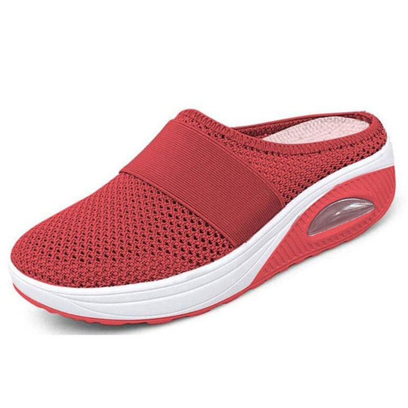 Thumbnail: Women Wedge Slippers Premium Slippers Vintage Anti-slip Casual Female Platform