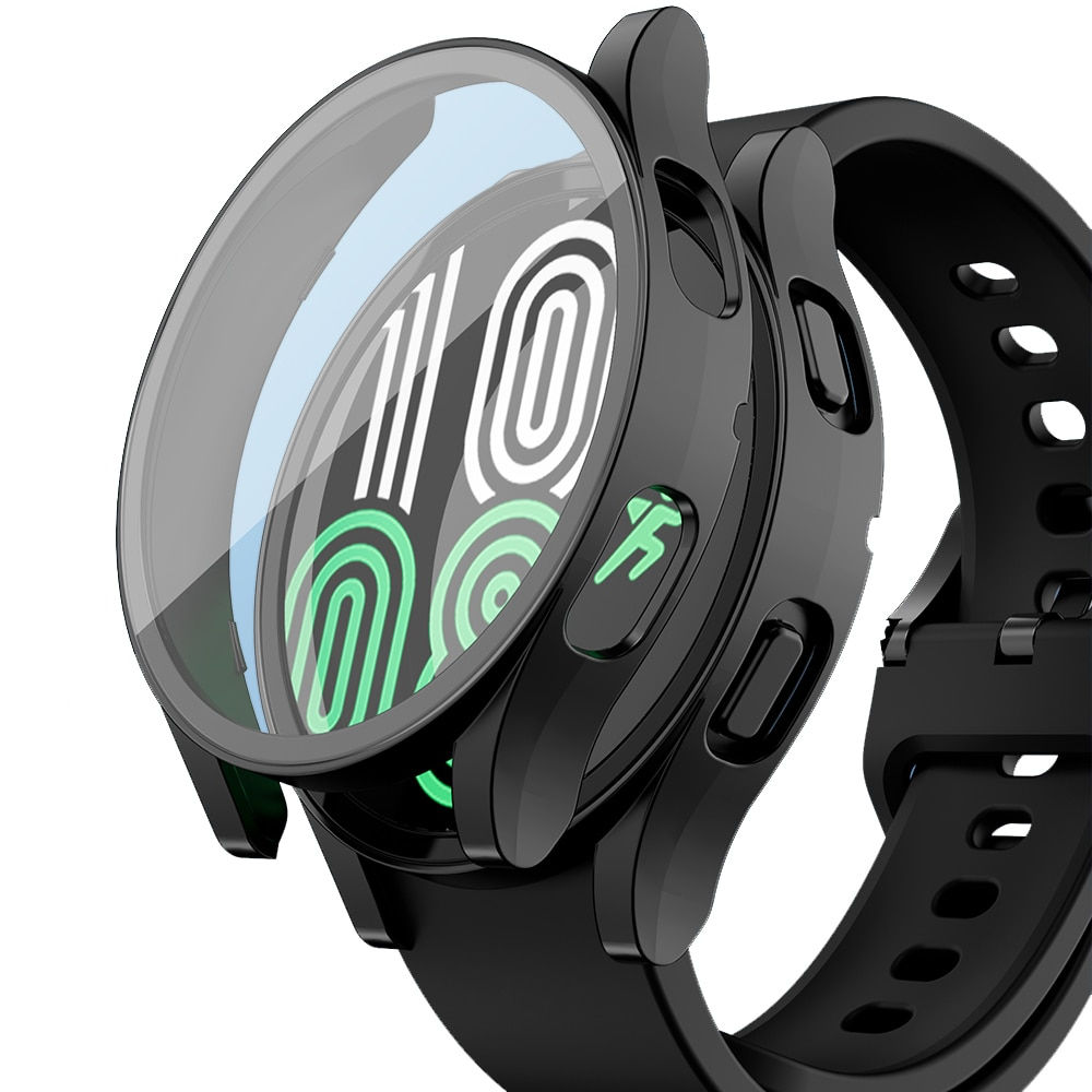 Tempered Glass+ PC Cover for Samsung Galaxy Watch 4 5 44mm 40mm All Coverage Pr
