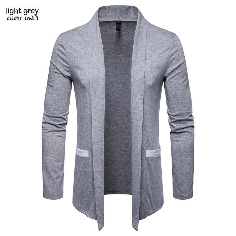 Thumbnail: Foreign Trade Wholesale Men's New Plus Size Men's Coat Cardigan