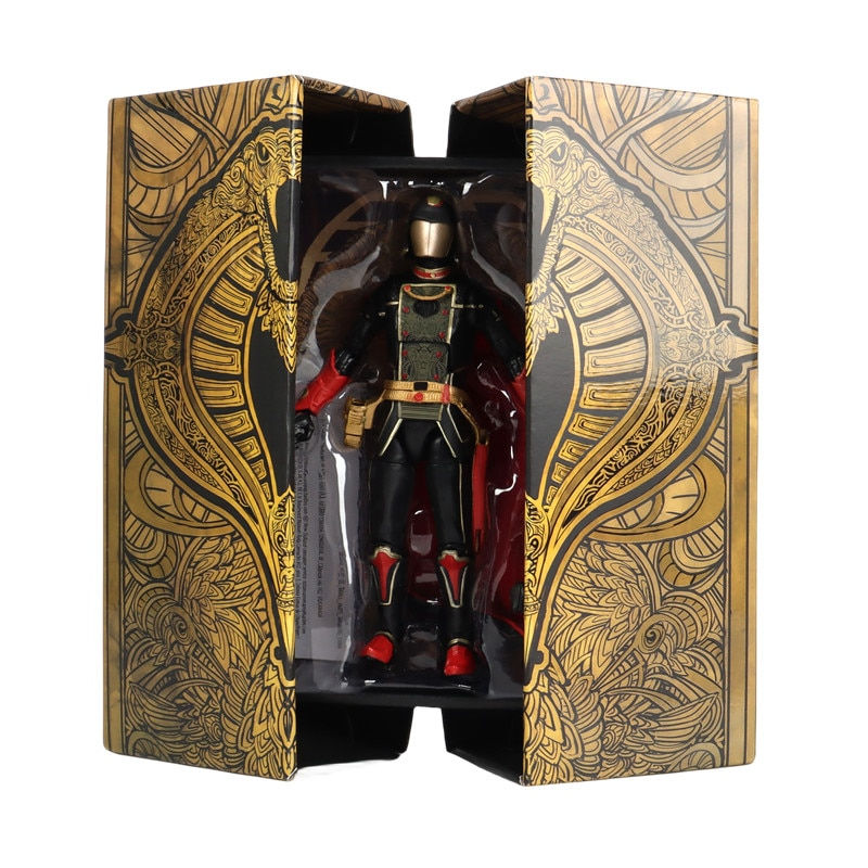 Миниатюра: 15cm G.I.Joe Classified Series Figurine Snake Supreme Cobra Commander Action Fi