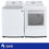 Thumbnail: LG 5.0 cu. ft. Washer and 7.3 cu. ft. GAS Dryer with FlowSense and TurboDrum