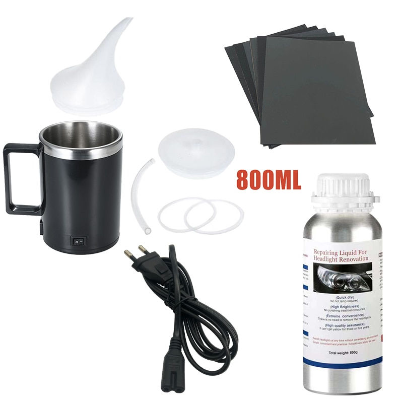 Μικρογραφία: Car Headlights Renovation Polishing Kit Headlight Restoration Kit Workshop Auto