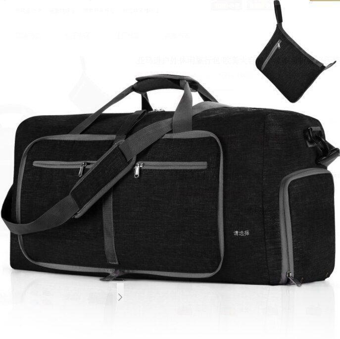 Thumbnail: Travel Duffle Bag 65L Foldable with Shoes Compartment Overnight for Men Women W