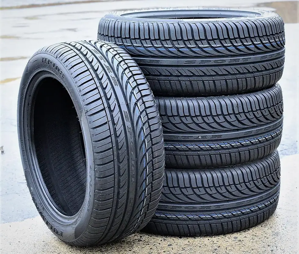 섬네일: Set of 4 (FOUR) HP108 All-Season Passenger Car Performance Radial Tires-