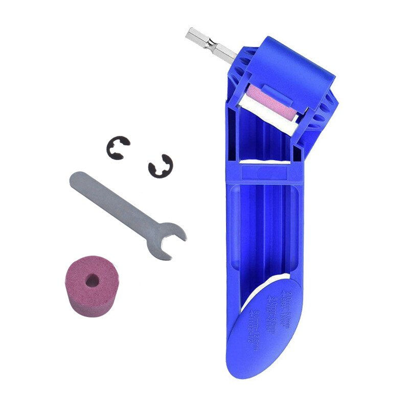 Thumbnail: 2.0-12.5mm Portable Drill Bit Sharpener 1 Set Corundum Grinding Wheel Bit