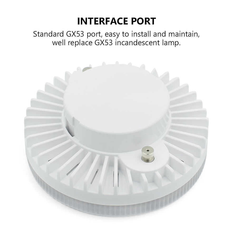 Thumbnail: GX53 LED 18W 85-265V Bulb Living Room Lamp Spotlight 5W 7W 9W 12W 15W Warm Cool