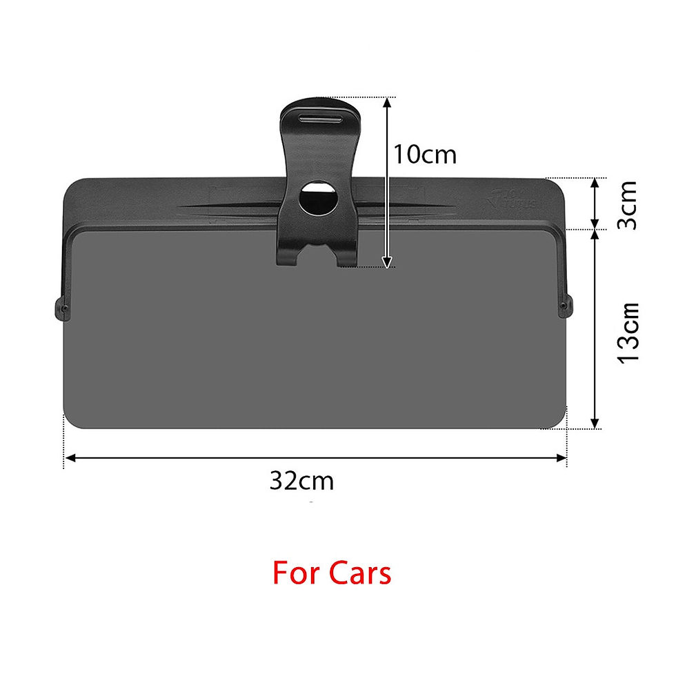 Thumbnail: Universal Car Sun Visor Anti-Dazzle Anti-UV Adjustable Blocker Polarized Sunsha